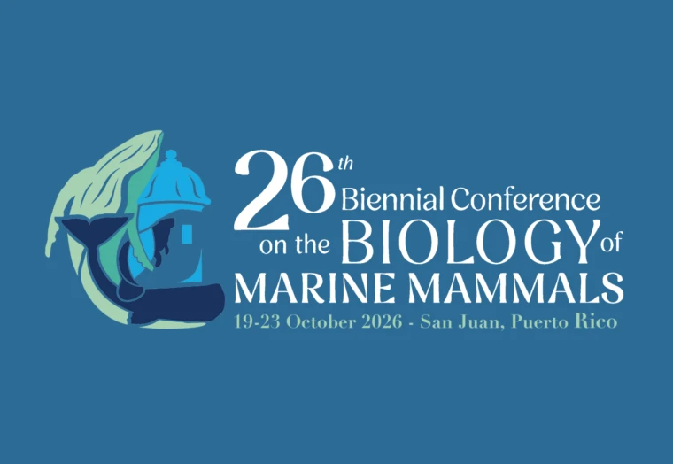 We will be exhibiting at the Society for Marine Mammals International Conference, SMM2026 (San Juan, Puerto Rico).